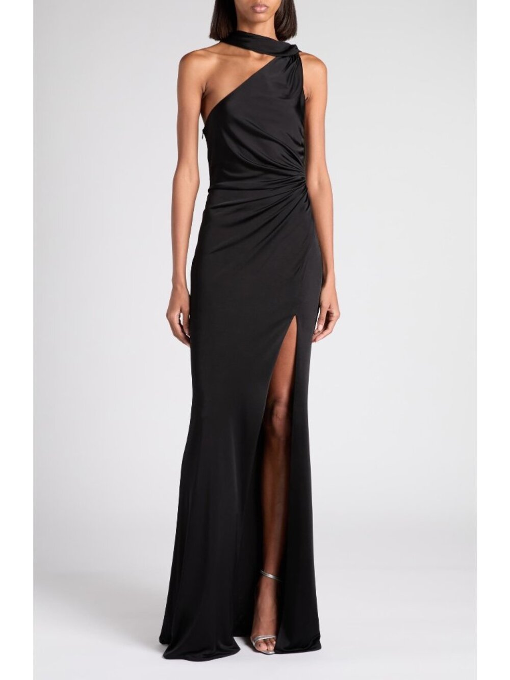 TOM FORD Women's One-Shoulder Viscose Jersey Gown Maxi dress size IT 42/ US 8-10